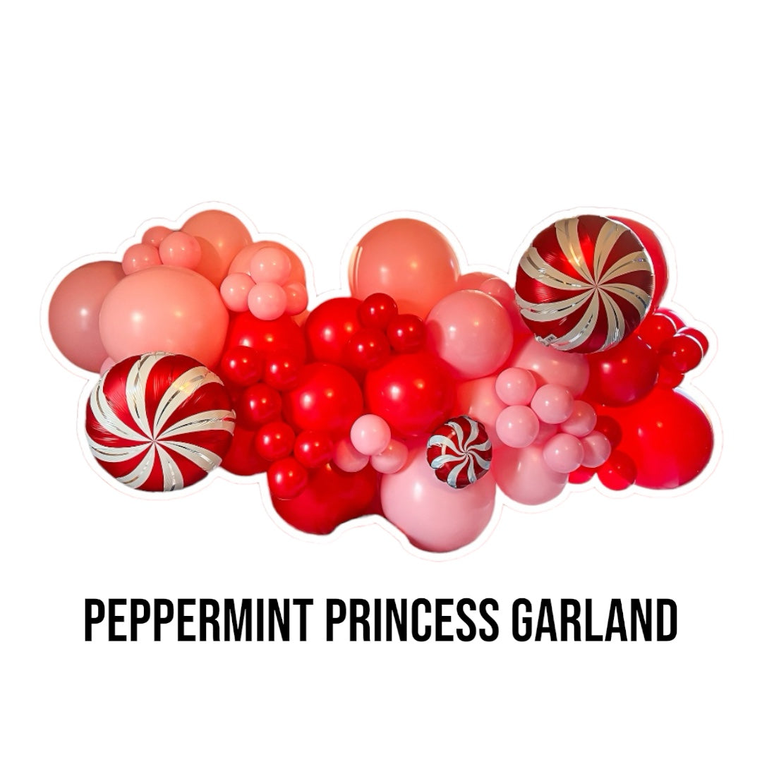 Holiday Peppermint Princess Garland