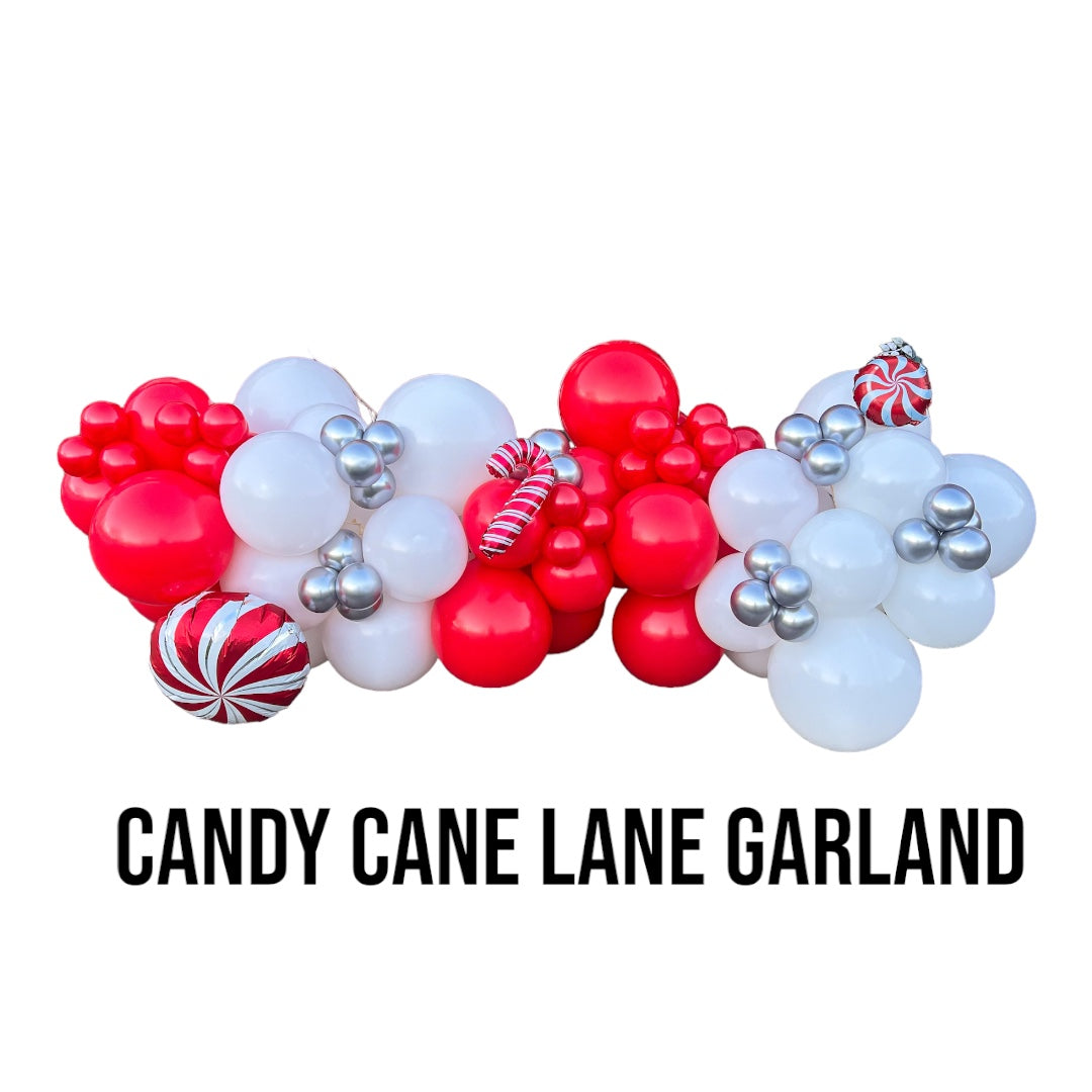 Holiday Candy Cane Lane Garland