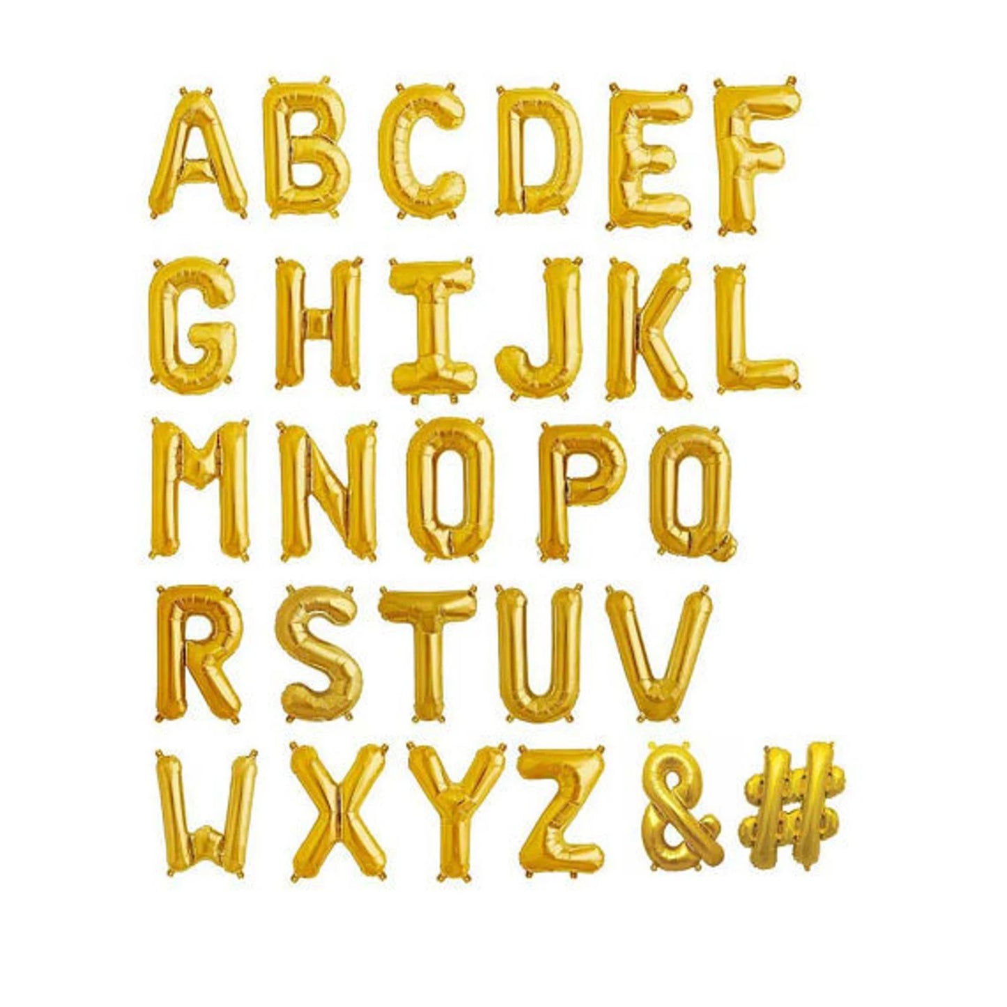 Foil Letters