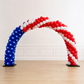 🇺🇸 Stars & Stripes Freedom Tunnel™ | 25-Foot Patriotic Balloon Arch