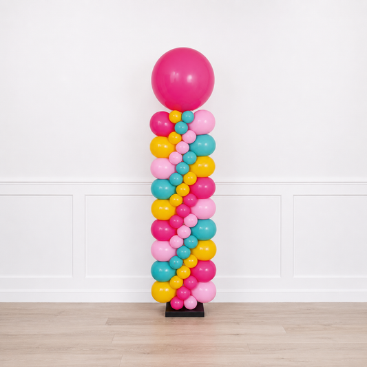 ✨ Signature Color Stack Celebration™ | Personalized Balloon Column