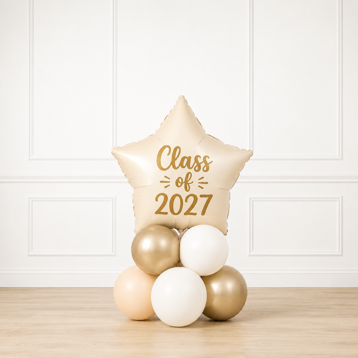 🎓 Signature Graduation Star™ | Personalized Balloon Table Topper