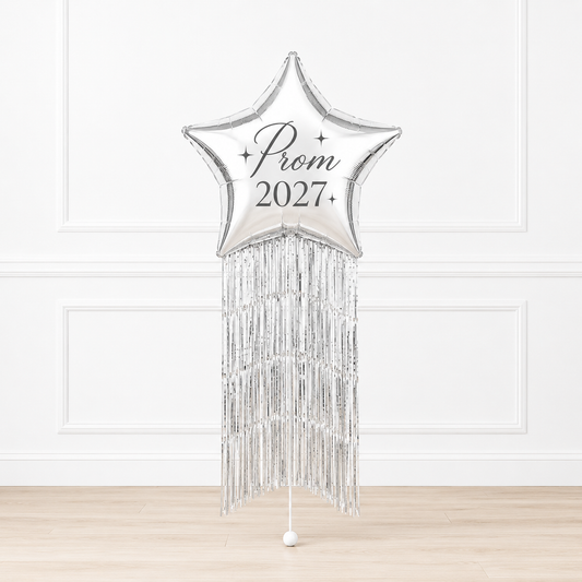 ✨ Personalized Star Tassel Balloon | Prom, Graduation & NYE