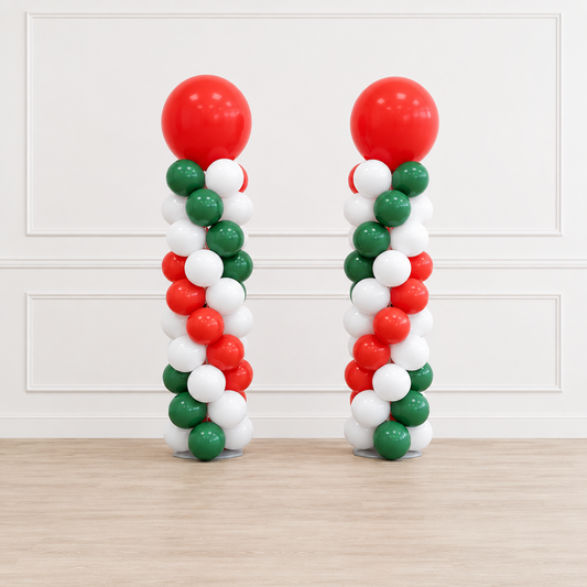 🇮🇹 Signature St. Peter’s Fiesta™ | Luxury Balloon Columns