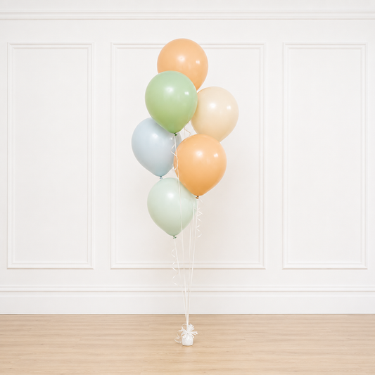 🧺 Cottage Garden Balloon Bouquet™ | Luxury Helium Balloon Cluster