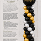 The Signature Spiral Balloon Tower - Graduation Style