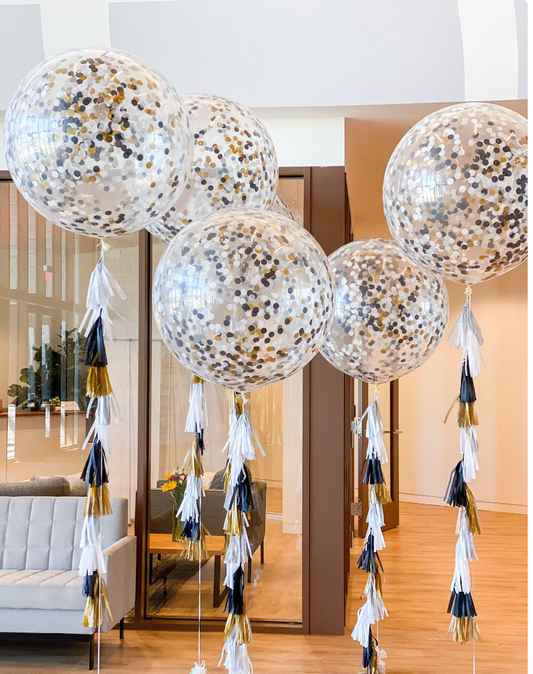 Graduation Party Jumbo Confetti Balloons