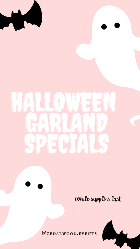 Halloween Balloon Garlands